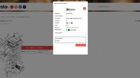 Le référencement des pièces et la commande en ligne change la vie des dépanneurs. © Pavailler Solution